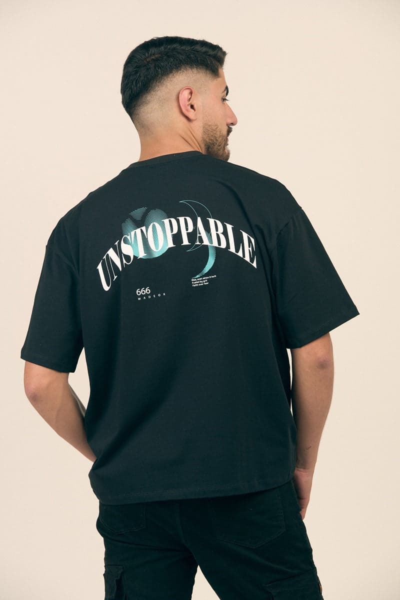 OVERSIZE HK NEGRA UNSTOPPABLE