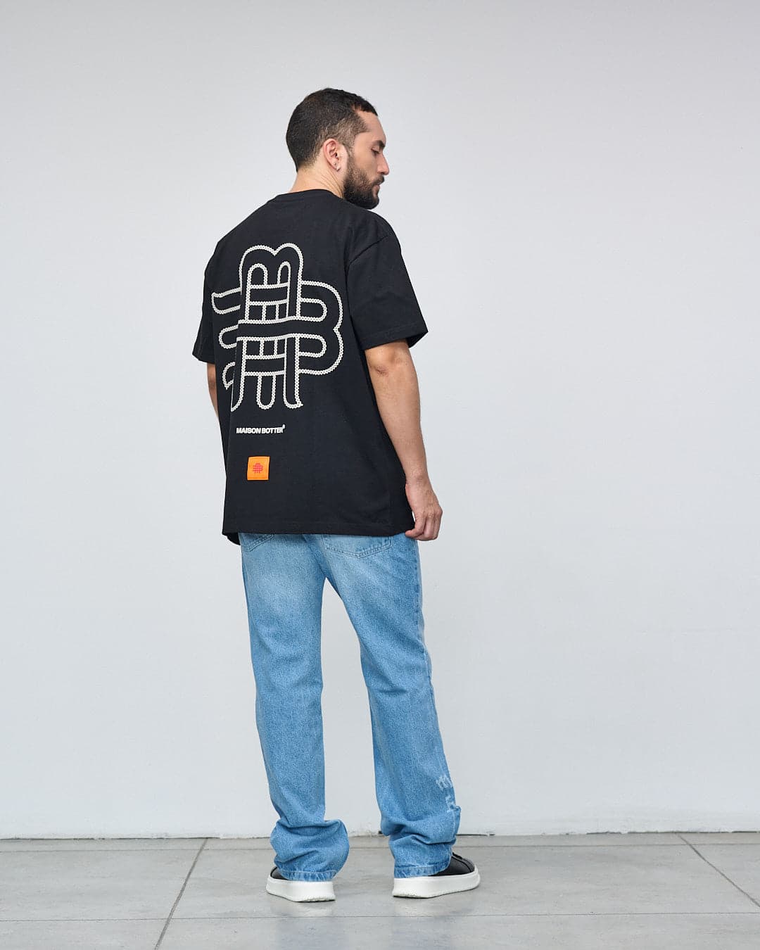T-shirt Sequence - Black by Maison Botter - imagen 3