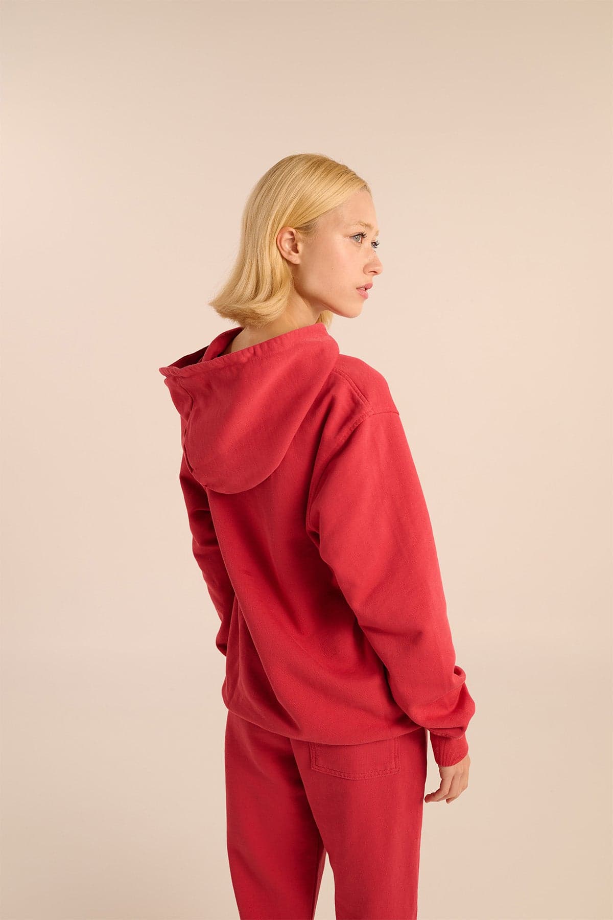 CORE HOODIE RED - imagen 5