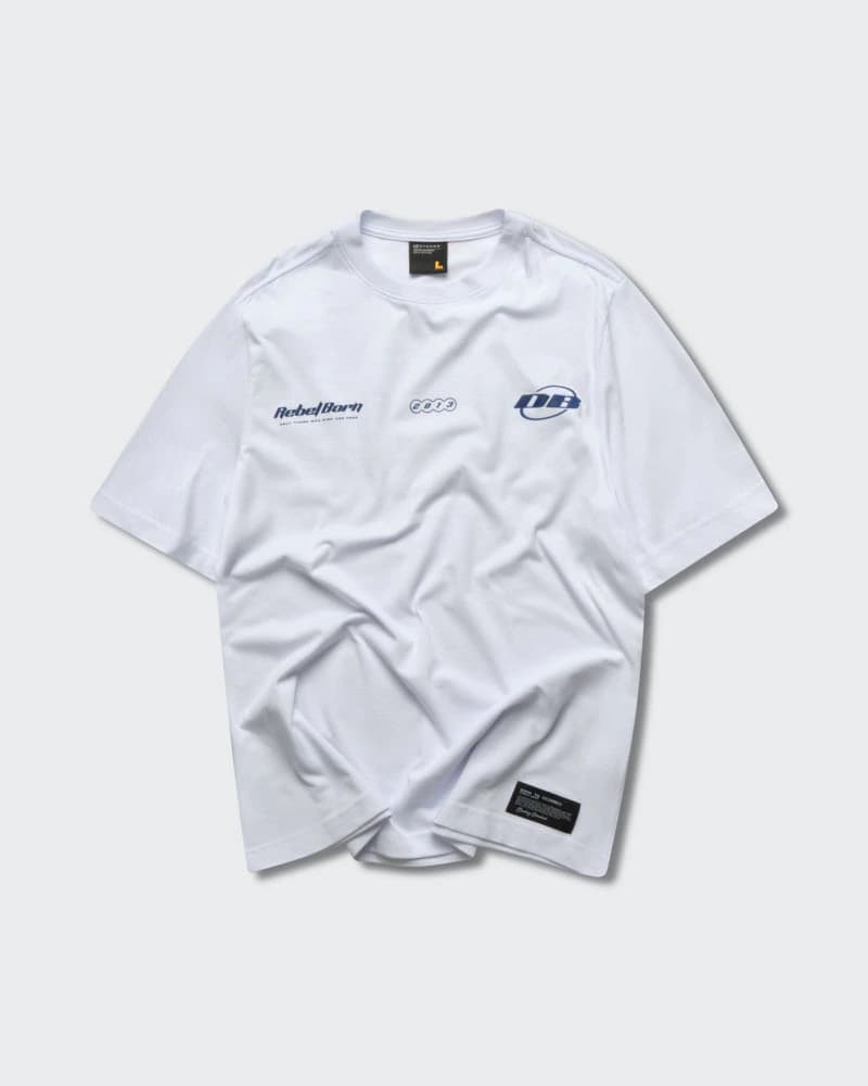 Camiseta Blanca Regular Rebel Born - imagen 4