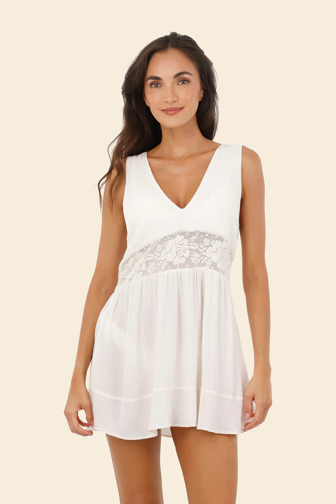 White Gloove Dress