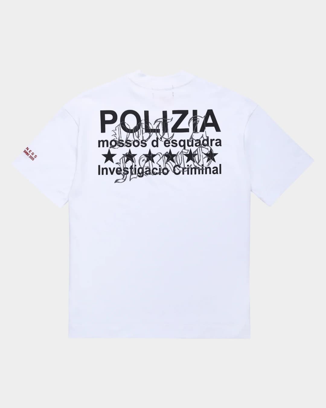 POLIZIA WHITE T-SHIRT - imagen 3