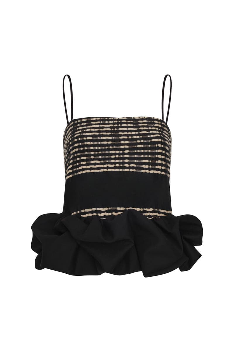 Crop top new maia negro - imagen 1