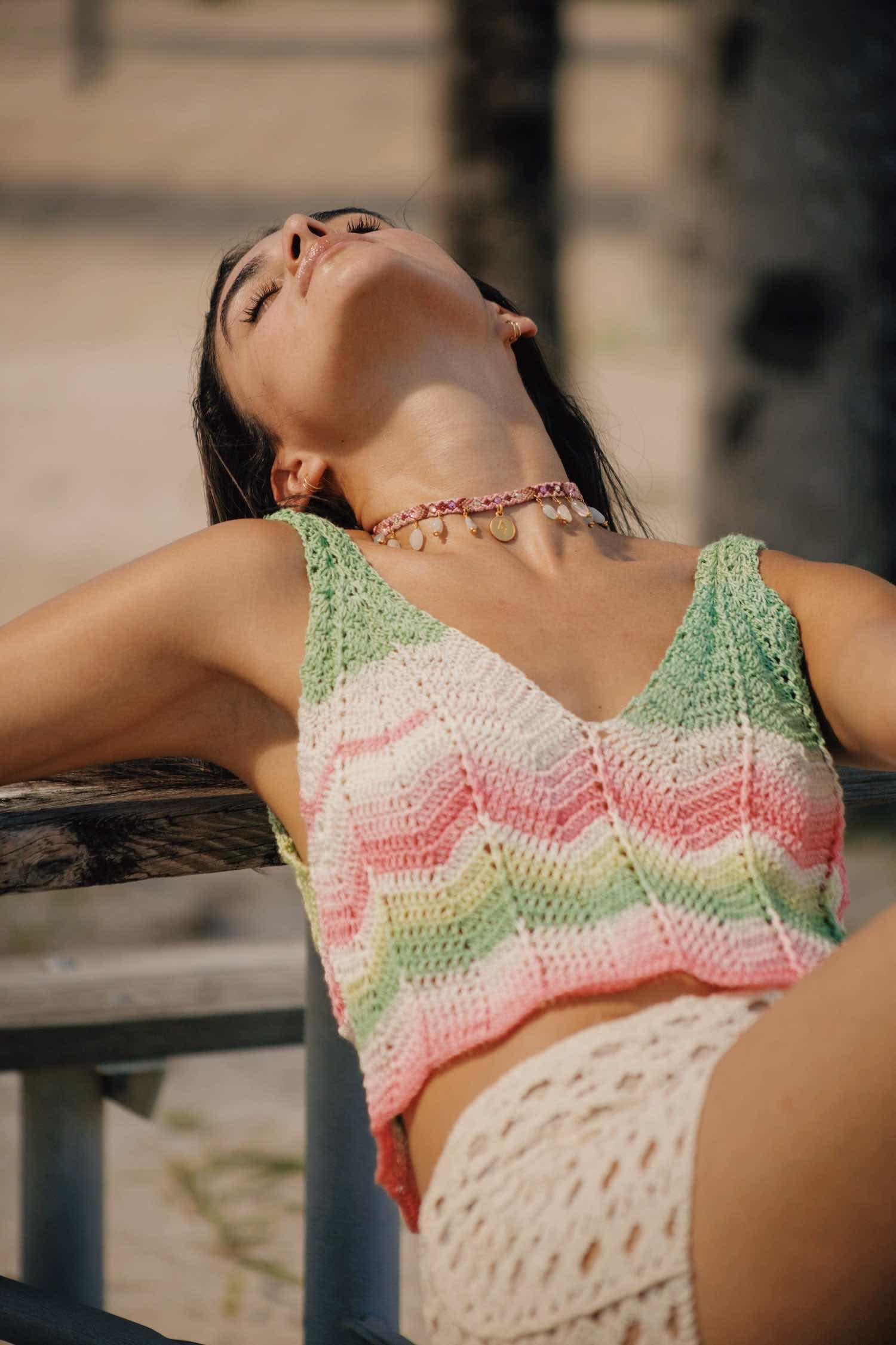 Watermelon Multicolor Crop Top - imagen 2