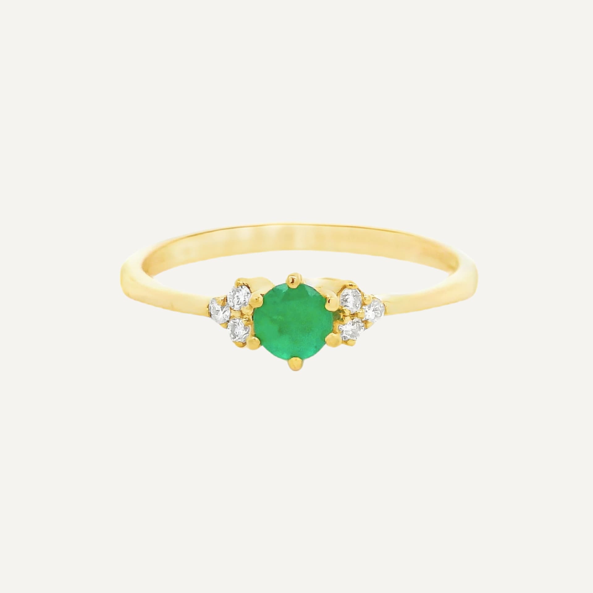 Anillo Solitario Trio