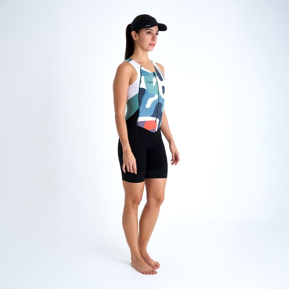 ENTERIZO MANGA SISA TRIATLON ROCKART PARA MUJER - imagen 1