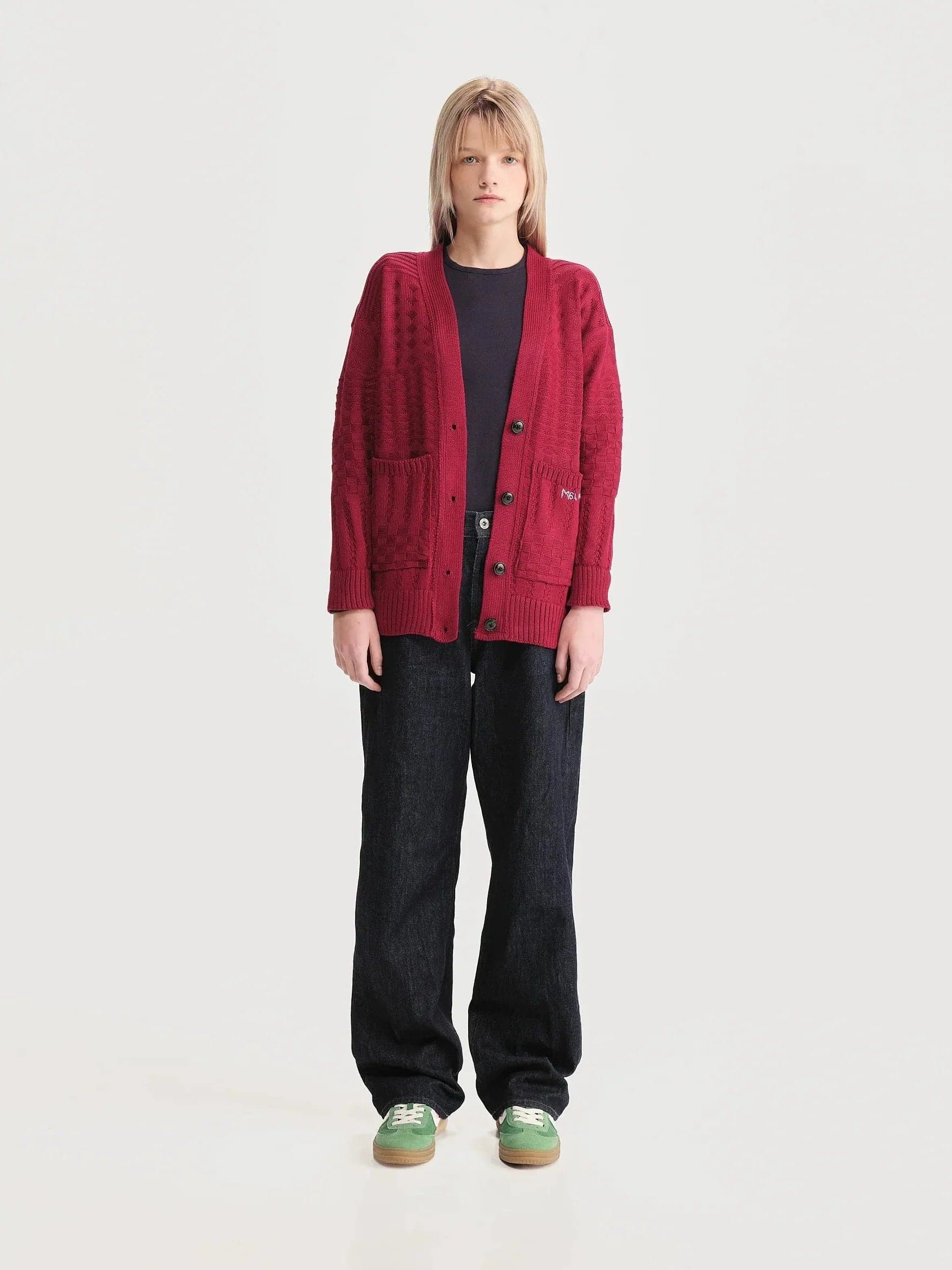 Cardigan Archivo Rojo - imagen 1