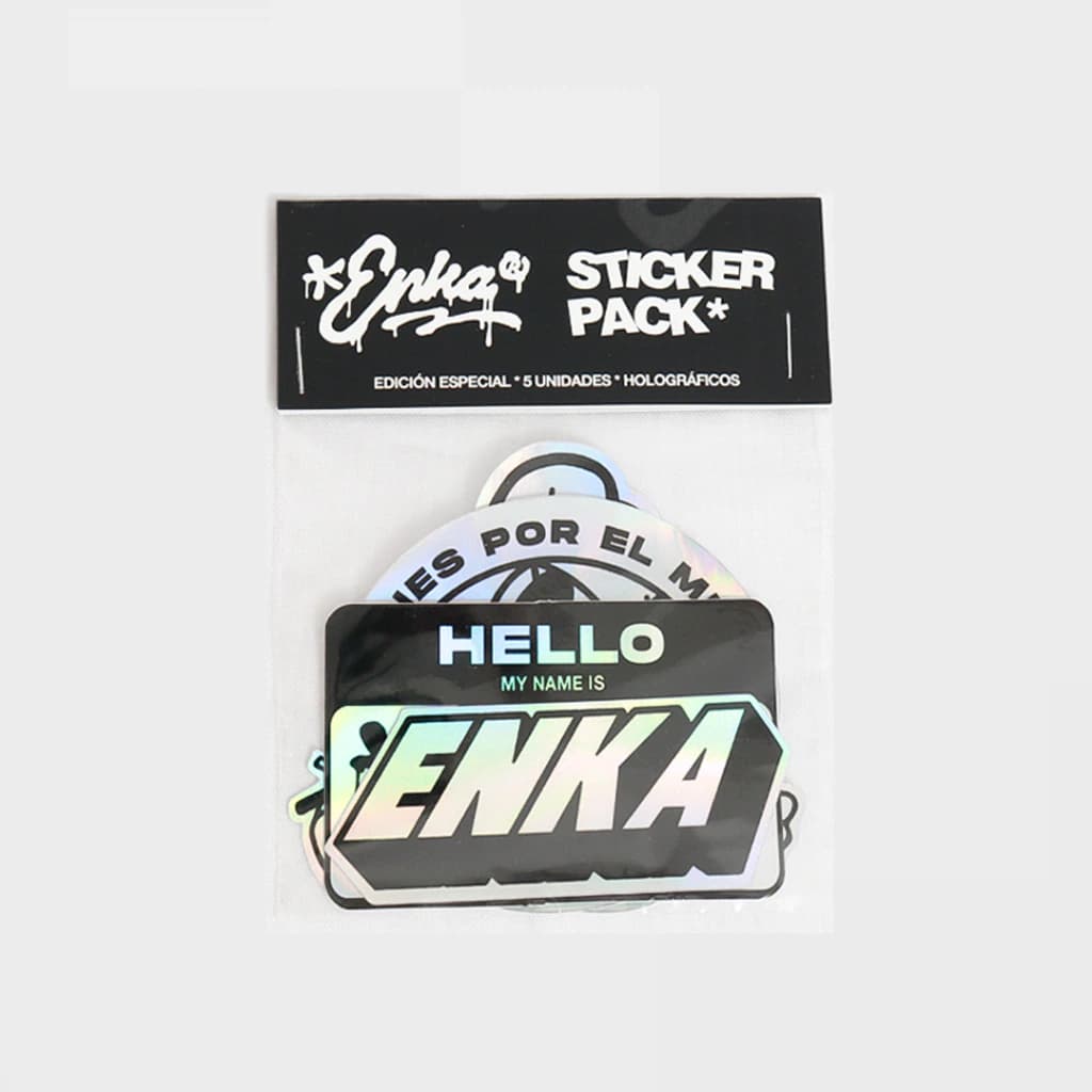 STICKER PACK ENKA HOLOGRÁFICOS
