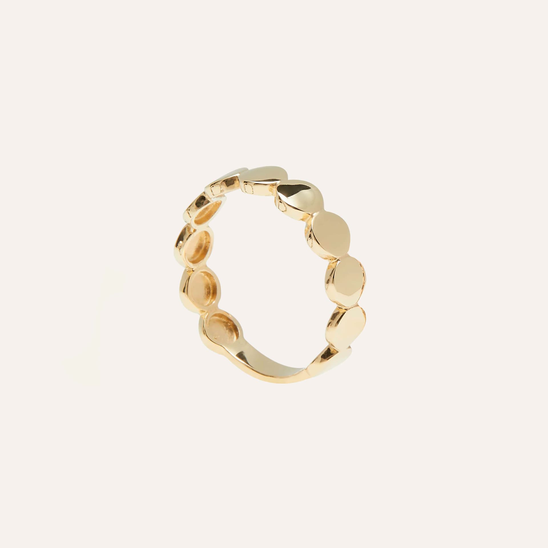 Anillo círculos liso - imagen 2