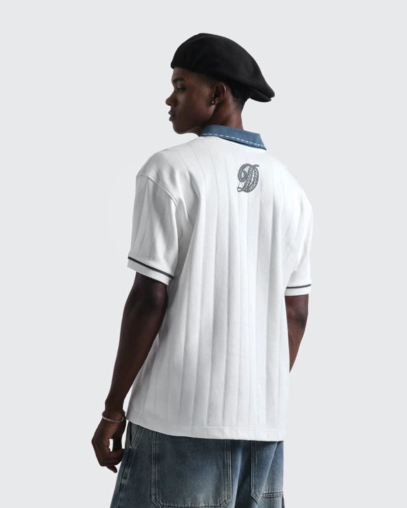 Polo Blanco Relaxed Fitting In - imagen 3
