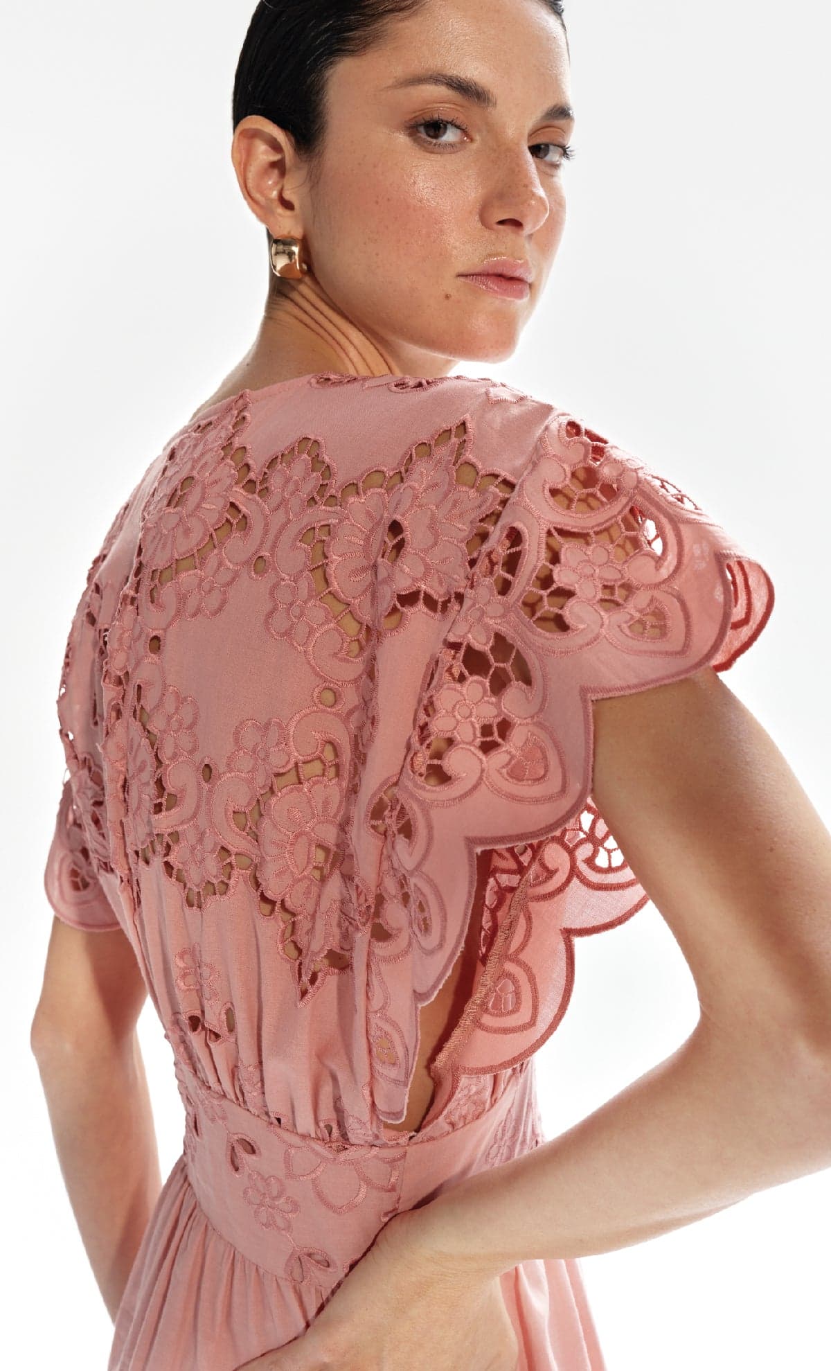 Vestido midi Juliana Coral - imagen 3