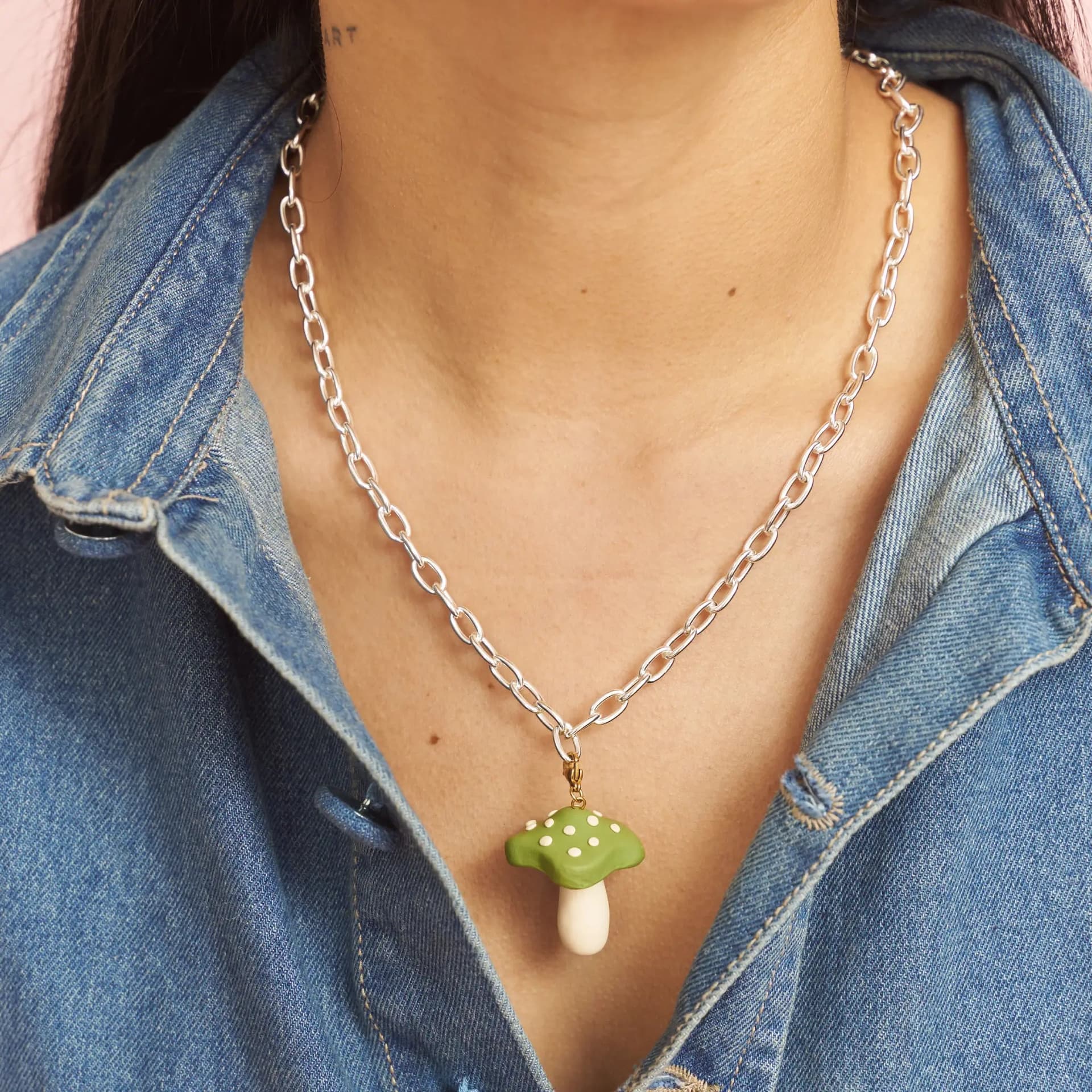 Collar Hongo Verde - imagen 2
