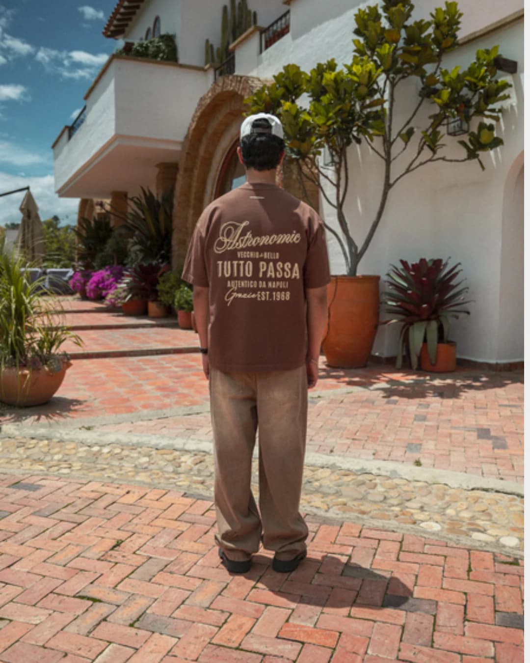 CAMISETA VECCHIO & BELLO - CAFÉ CHOCOLATE - imagen 4