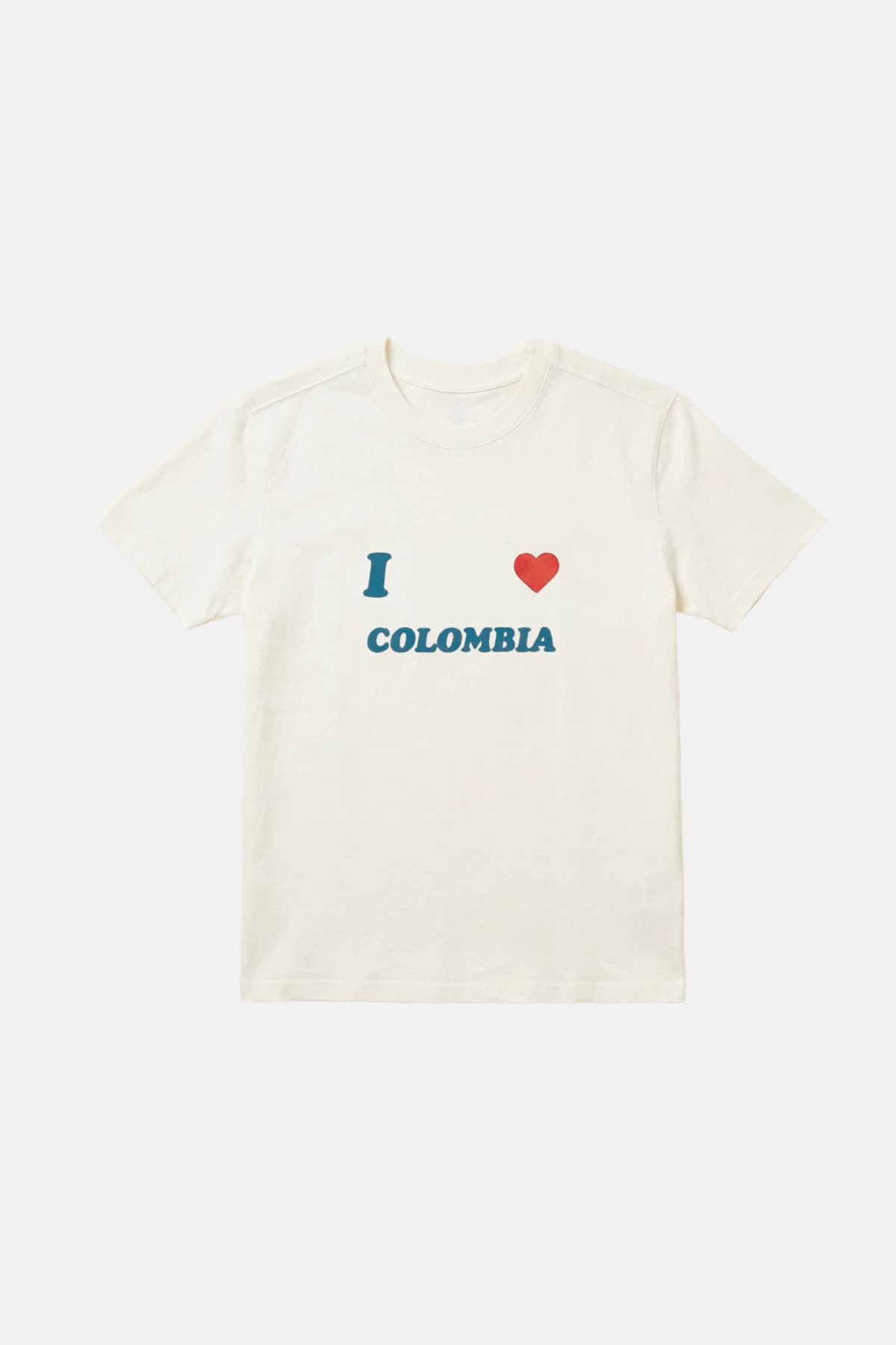 I <3 COLOMBIA T SHIRT WHITE