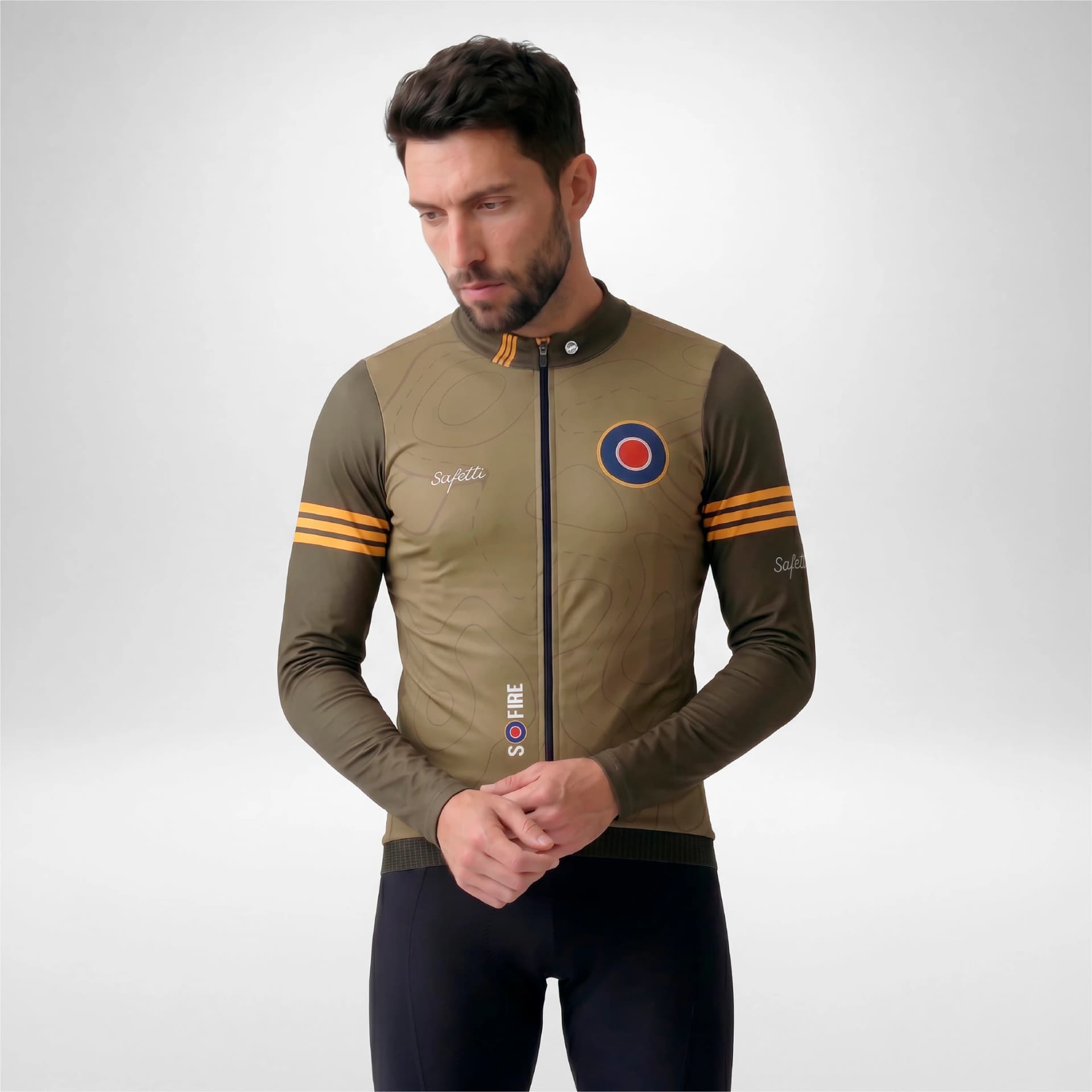 CAMISA CICLISMO MANGA LARGA S-FIRE GREEN PARA HOMBRE - imagen 1