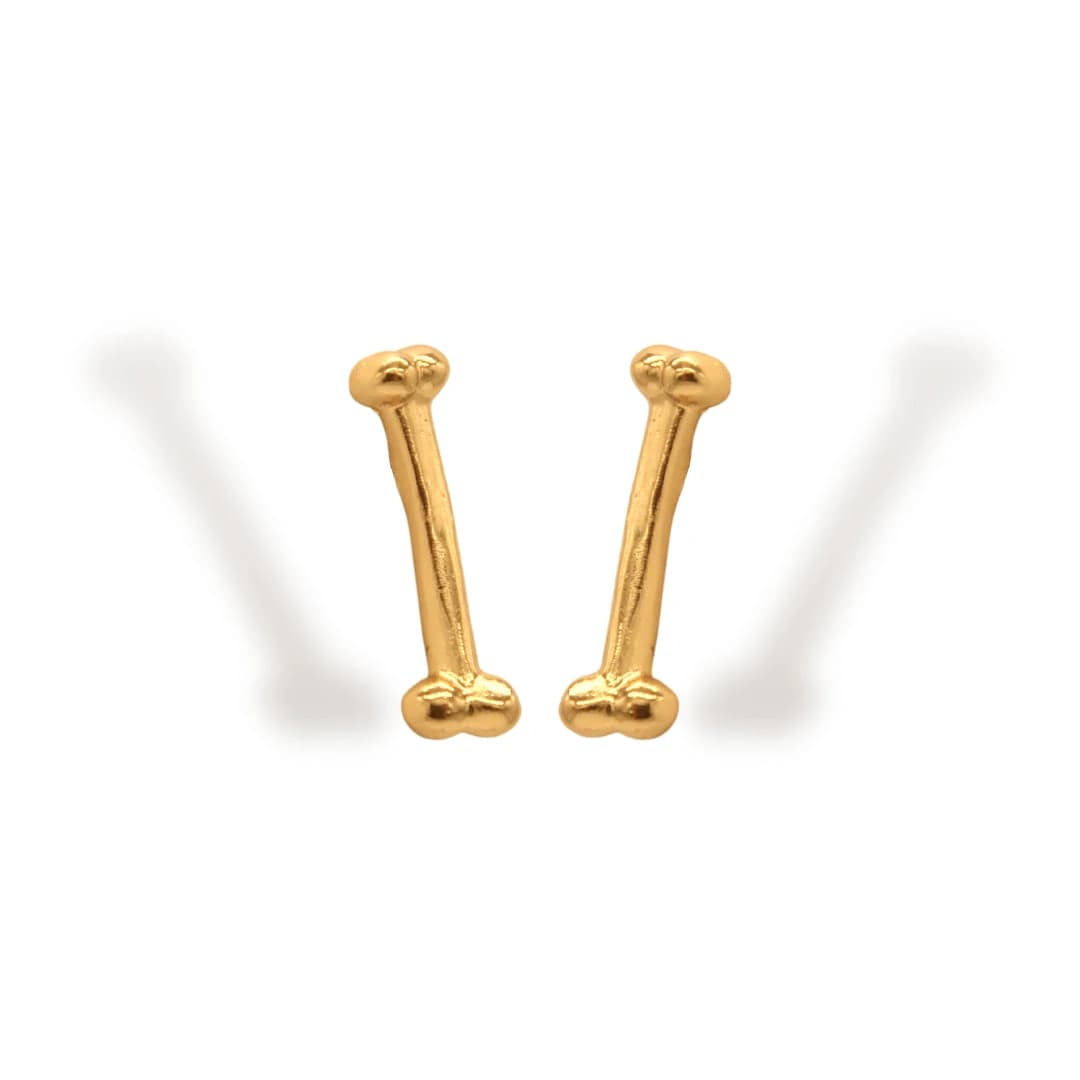 Aretes de hueso - imagen 2