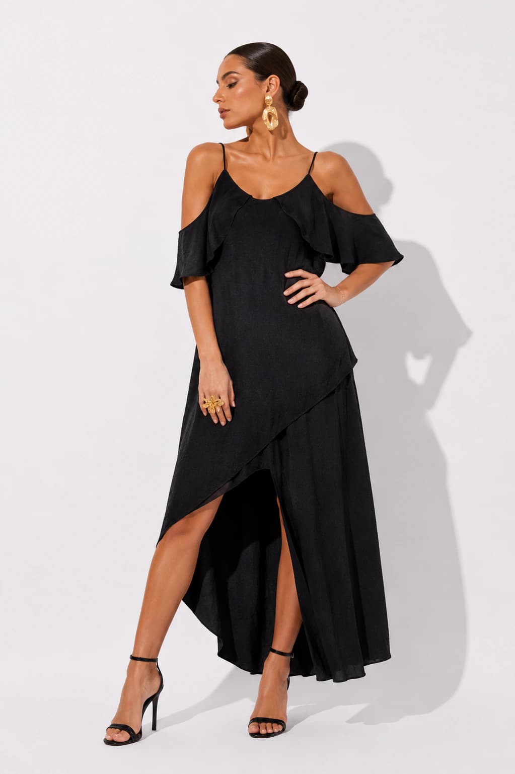Vestido Carmela Negro - imagen 2