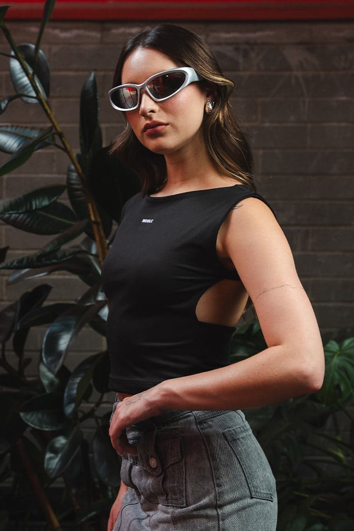 BLUSA SABRINA EN LICRA - imagen 1