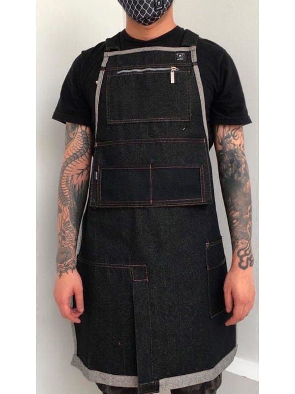 Dontcare Apron – Denim - imagen 6