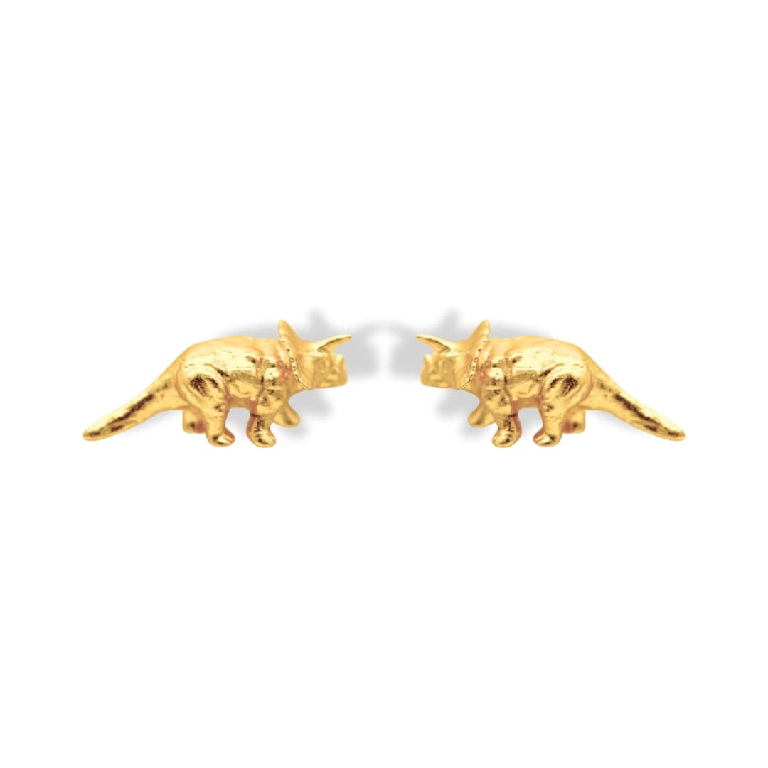 Aretes de triceratops - imagen 1