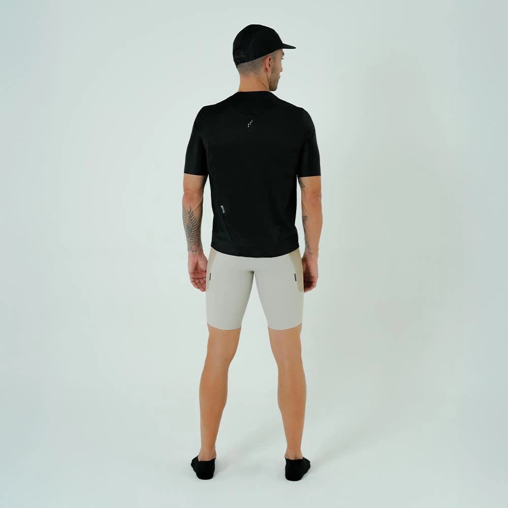 CAMISETA RUNNING MANGA CORTA PRO 405 NERO PARA HOMBRE - imagen 2