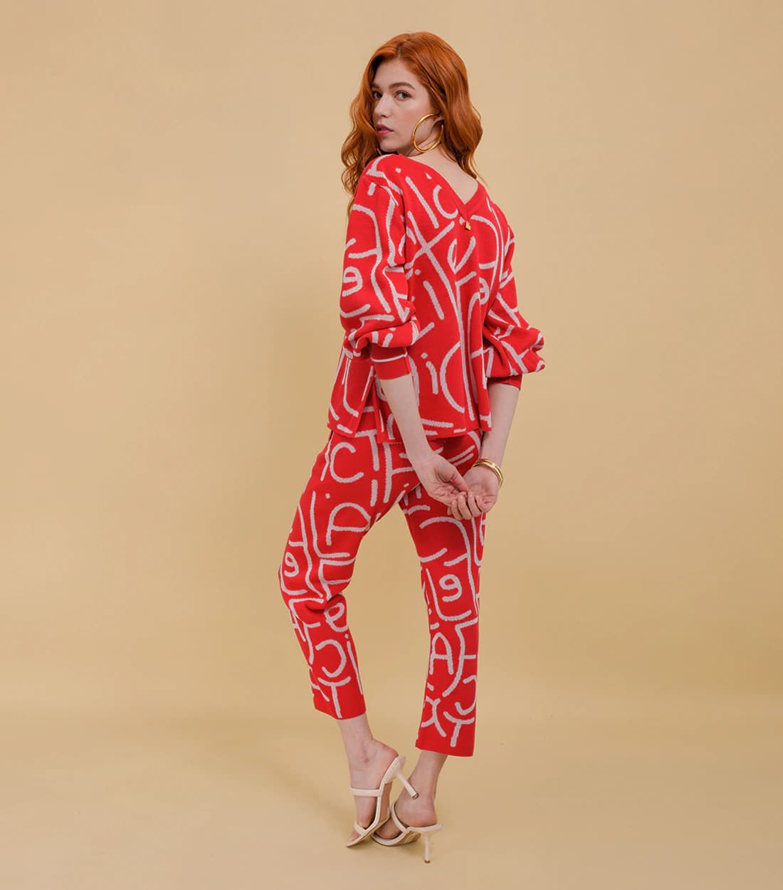 Pantalon Ventura Alegre Rojo. - imagen 3