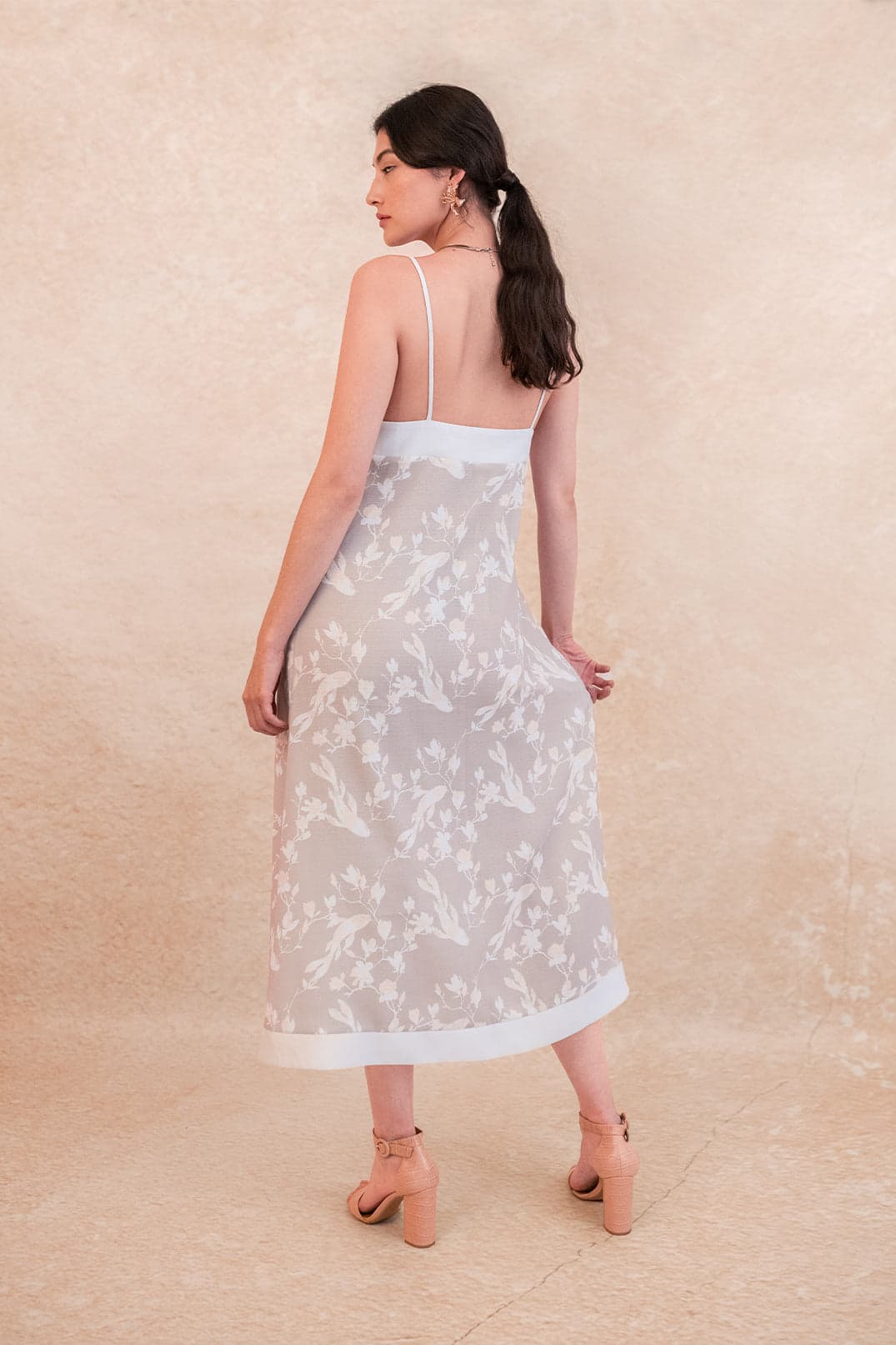 Vestido Okinawa Koi Nude - imagen 6