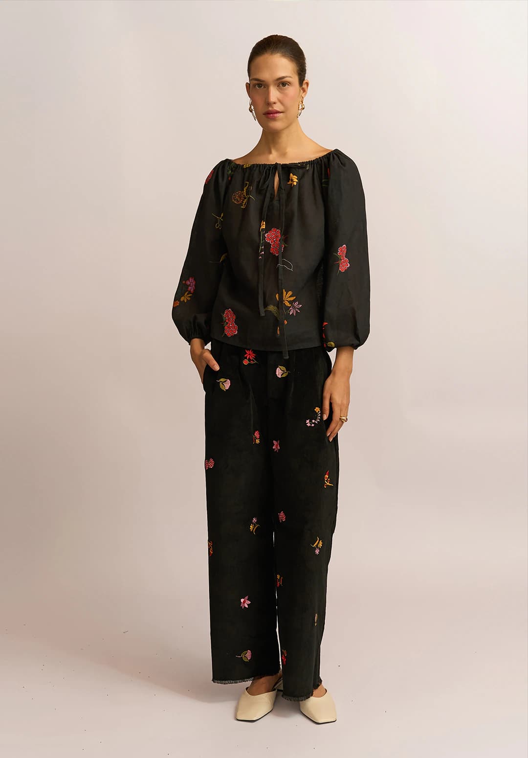 Blusa Petunia Black - imagen 1