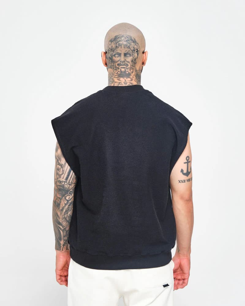 Camiseta Negra Tank Boxy Sleeveless - imagen 3