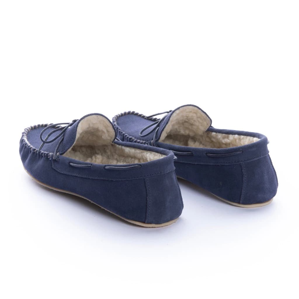 Pantuflas Apaches Hombre Azul Navy - imagen 2