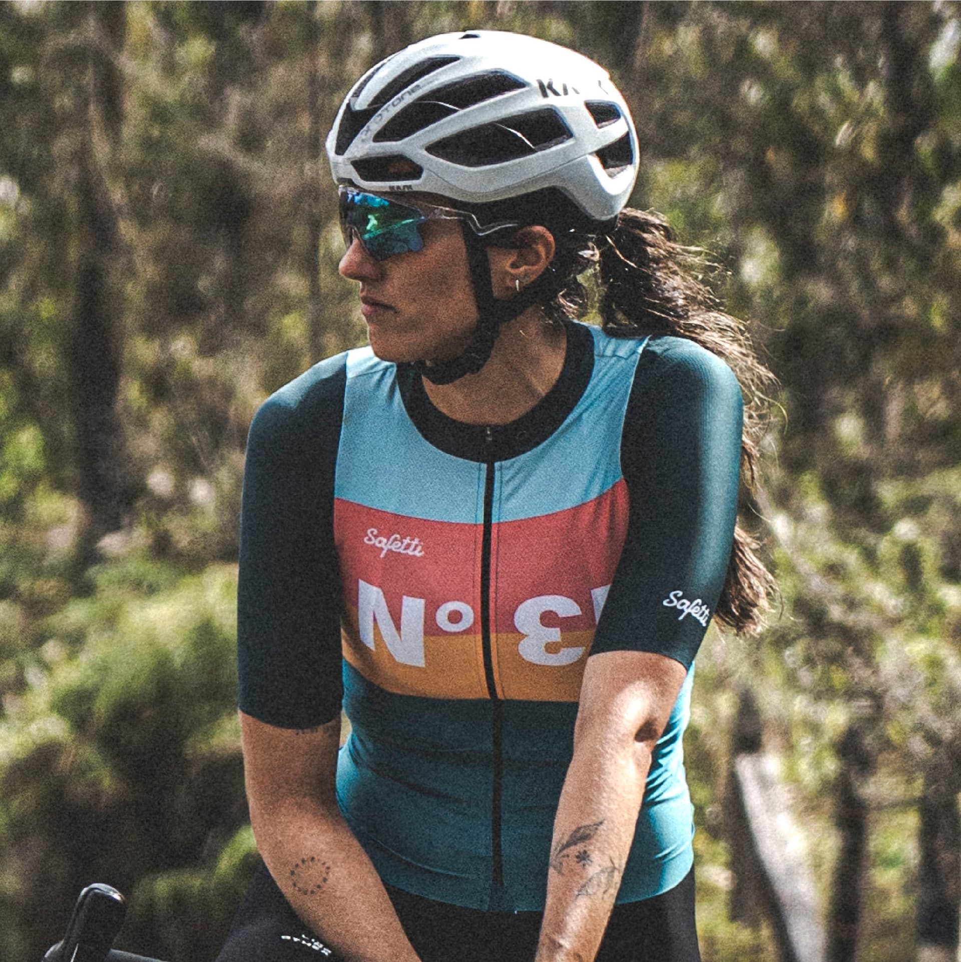 CAMISA CICLISMO MANGA CORTA N13 PARA MUJER - imagen 6