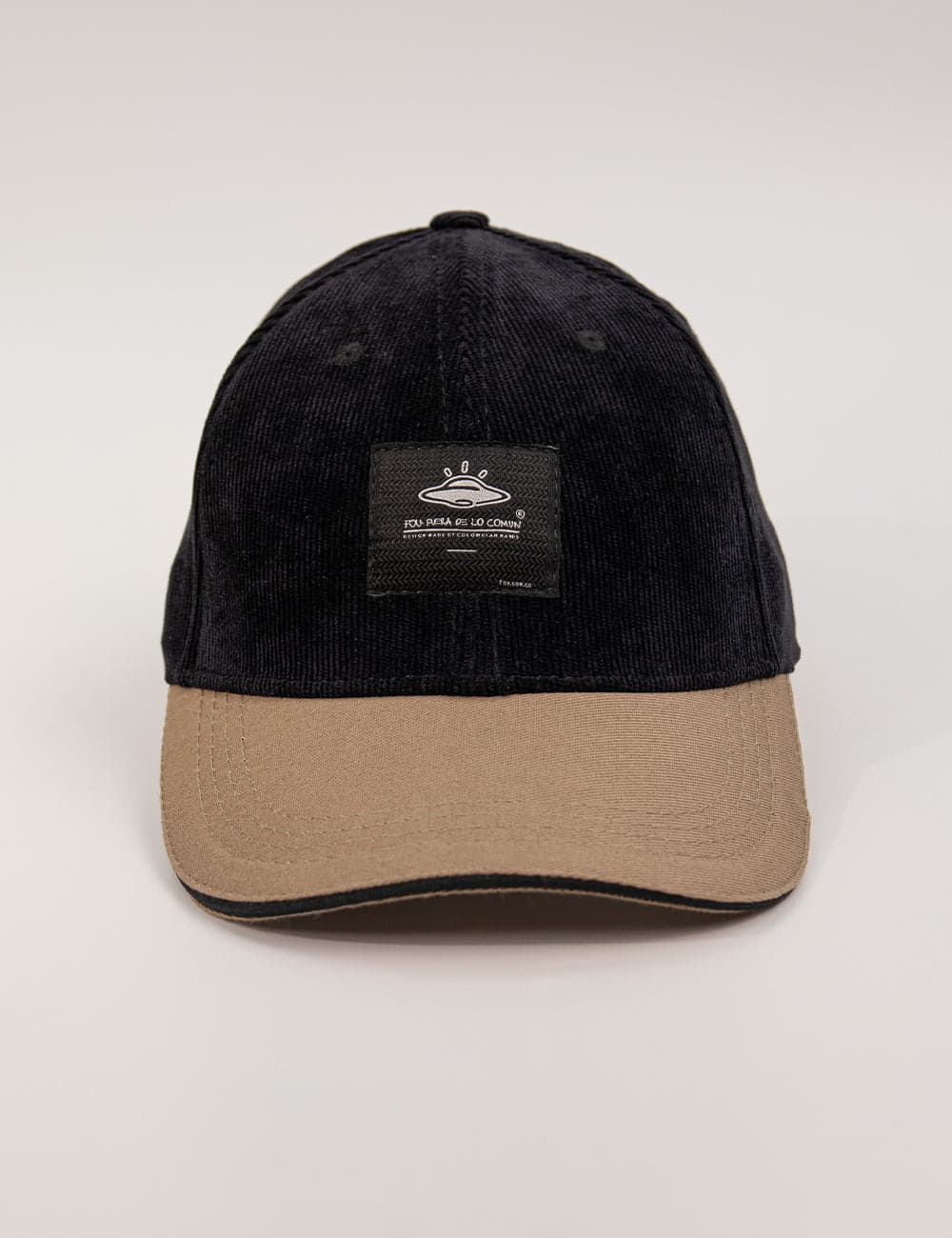 Gorra Basecamp Refugio negro + beige - imagen 3