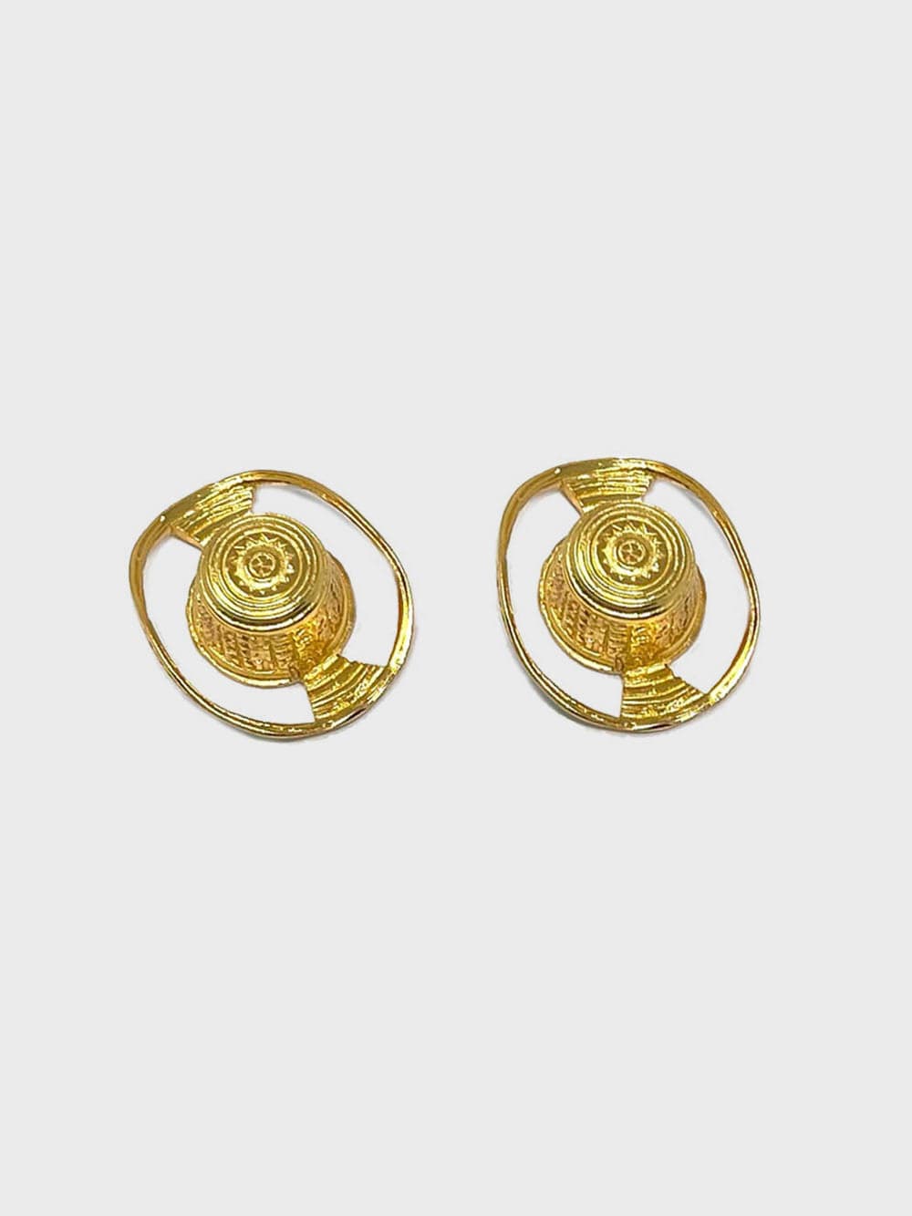 Aretes sombrero vueltiao - imagen 1