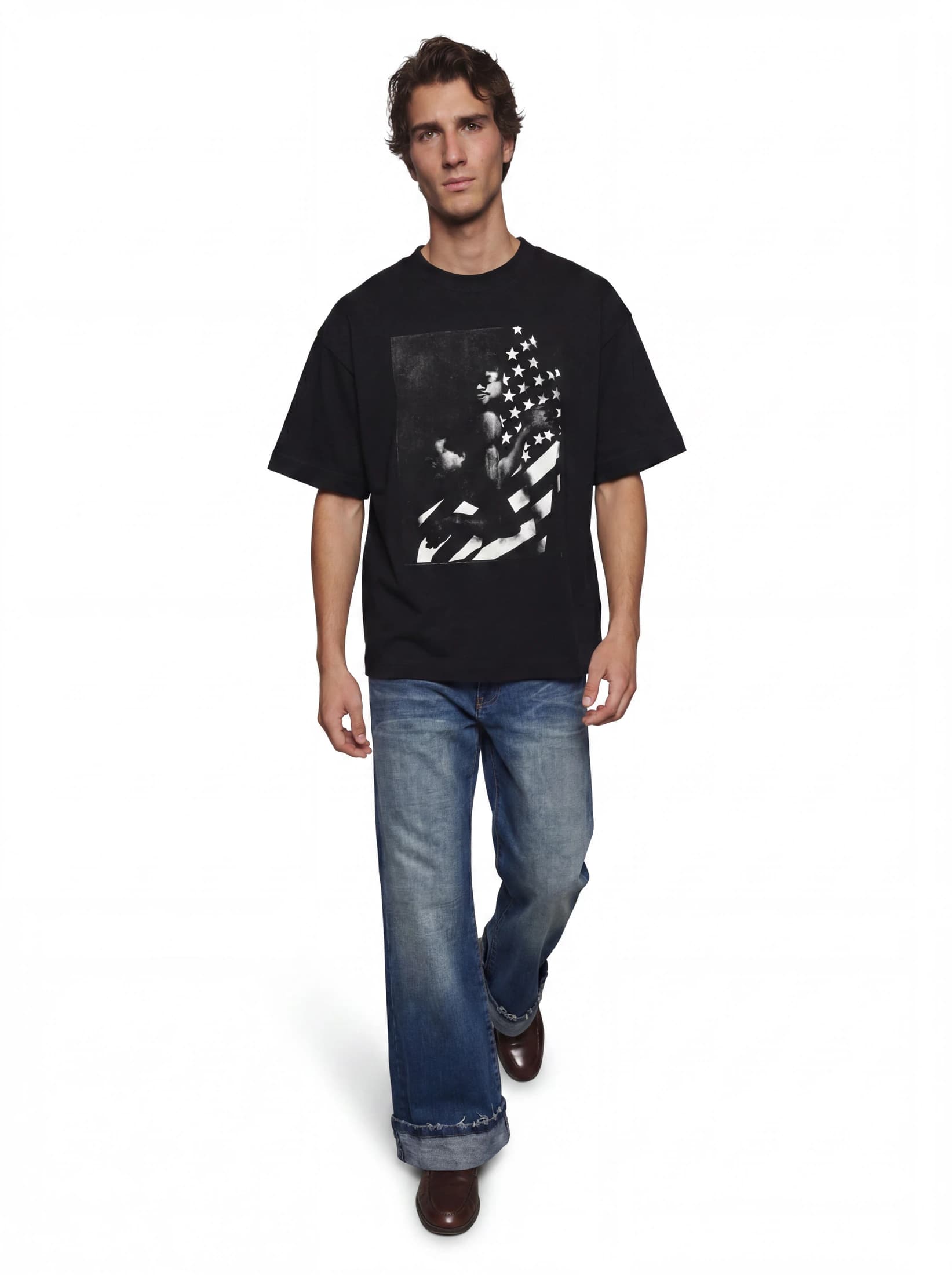 I <3 AMERICA BLACK T-SHIRT - imagen 5