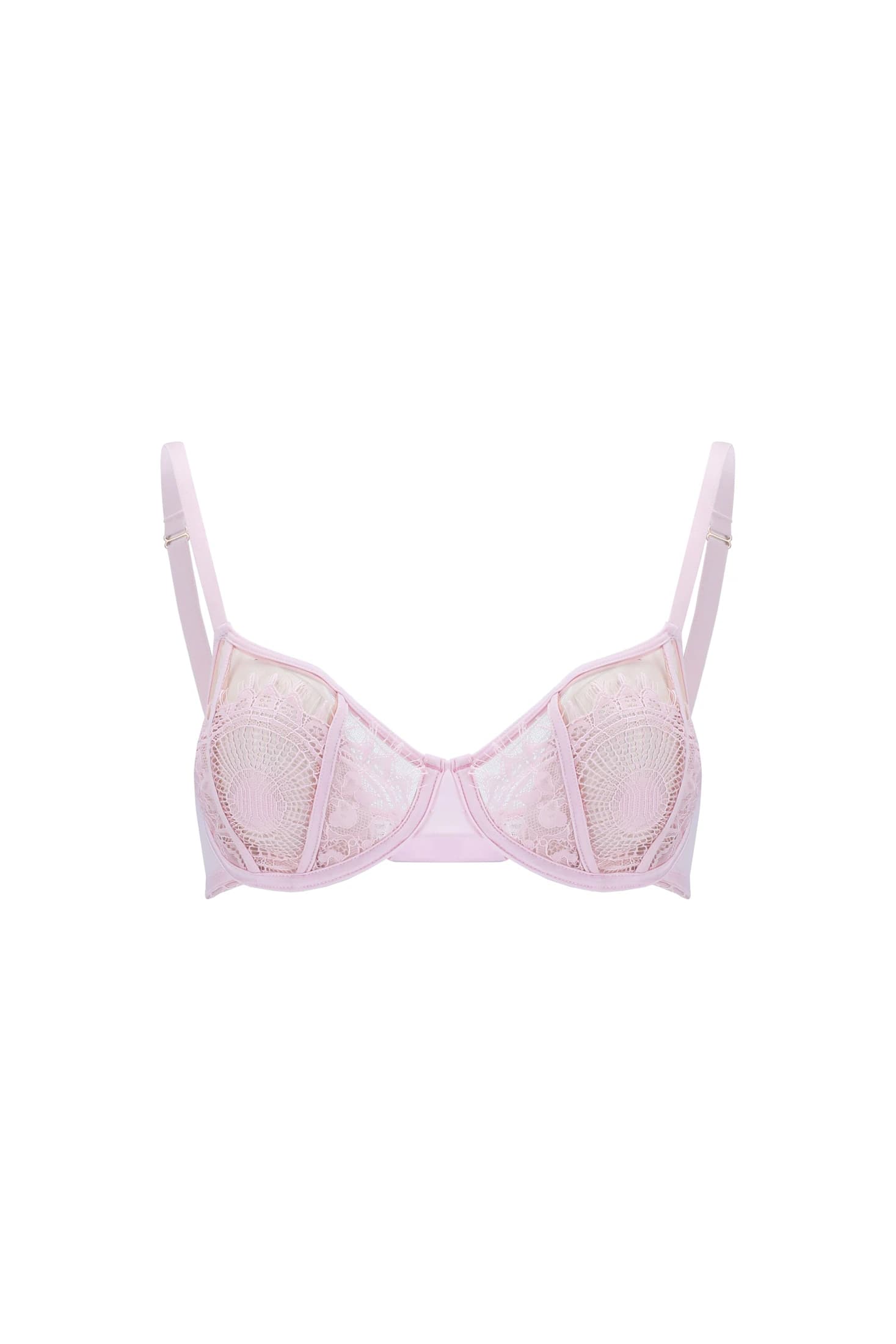 BRA CON ARO ELLIPSE VIBRANTE ROSADO - imagen 4
