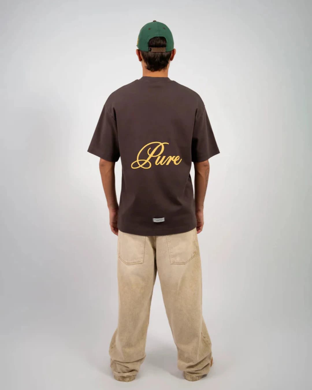 BROWN LOGO T-SHIRT - imagen 4