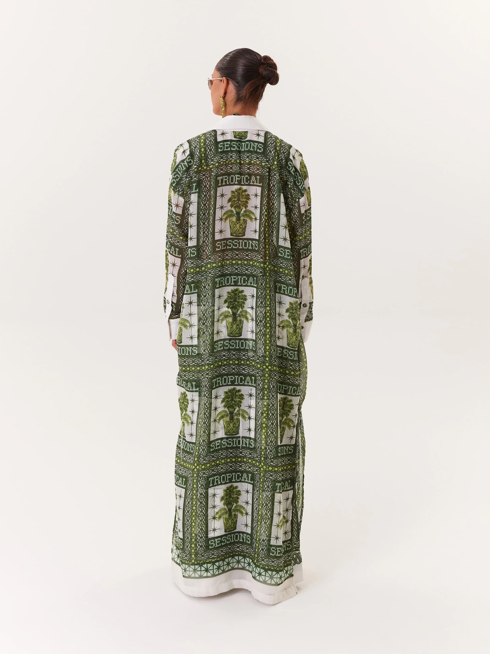 Kimono Tropical - Verde - imagen 2
