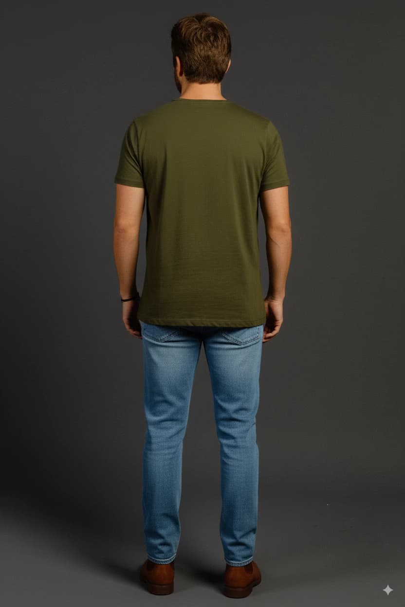 Camiseta Cuello Redondo con Bolsillo - imagen 21