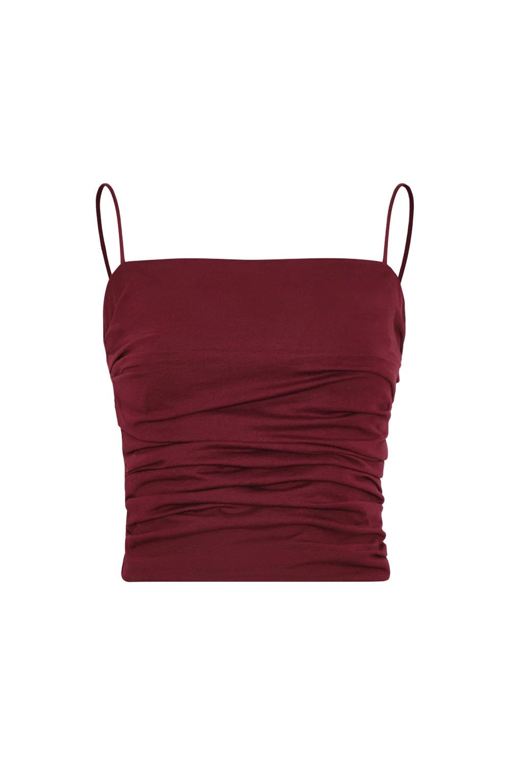 Crop top pearl vinotinto - imagen 1