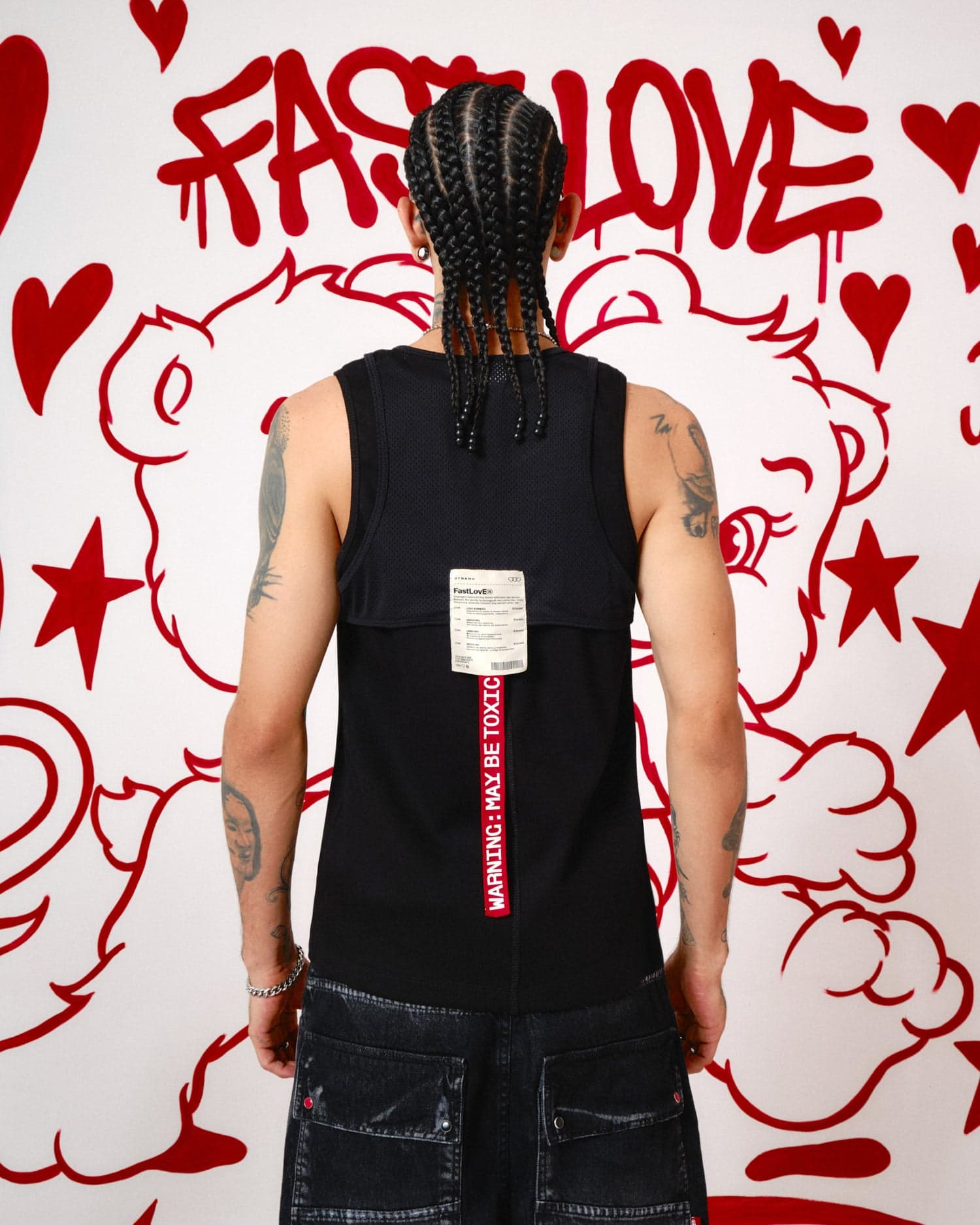 Camisilla Negra Esqueleto  - Edición Fast Love - imagen 2