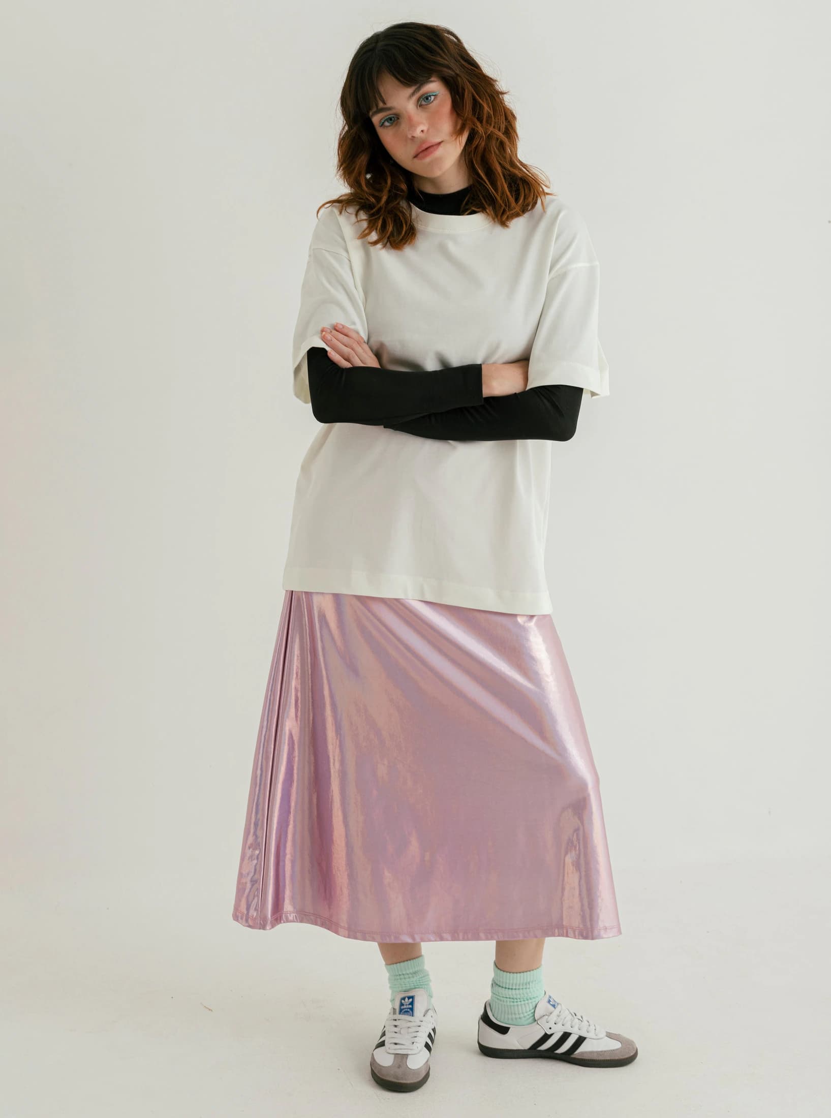 CAMISETA OVERSIZED BÁSICA MÁRFIL - imagen 3