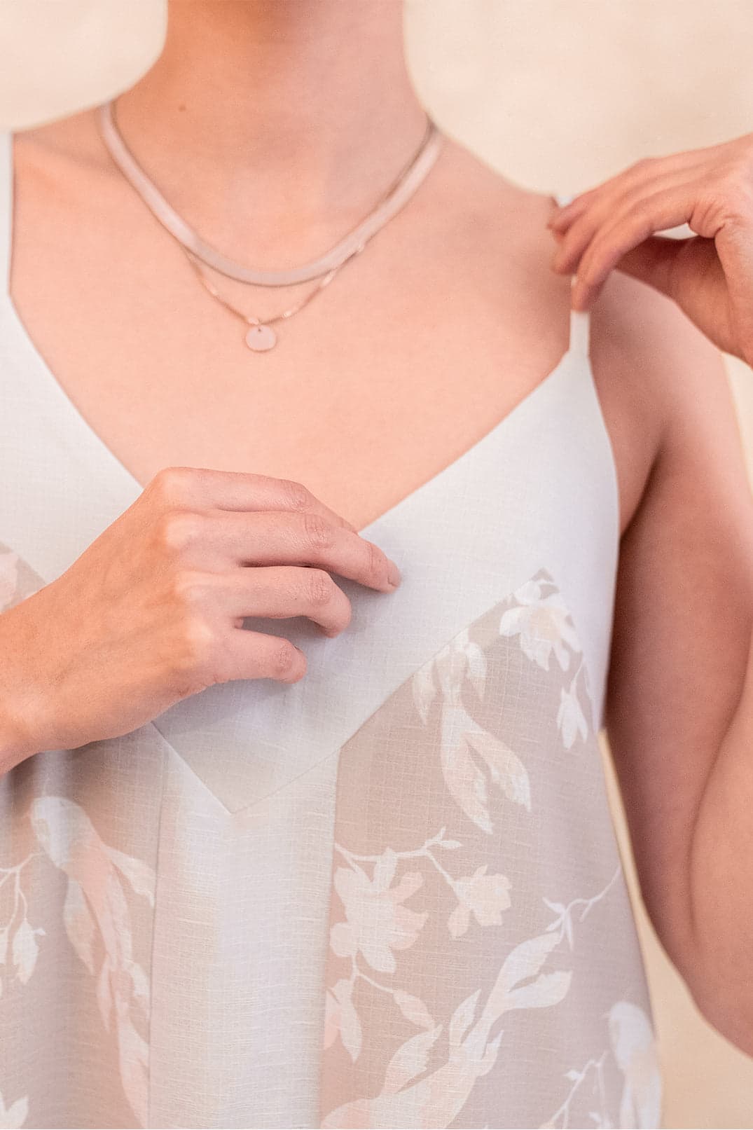Vestido Okinawa Koi Nude - imagen 8