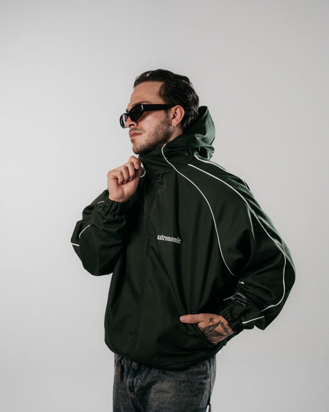 ROADMAP WINDBREAKER - VERDE OSCURO - imagen 4