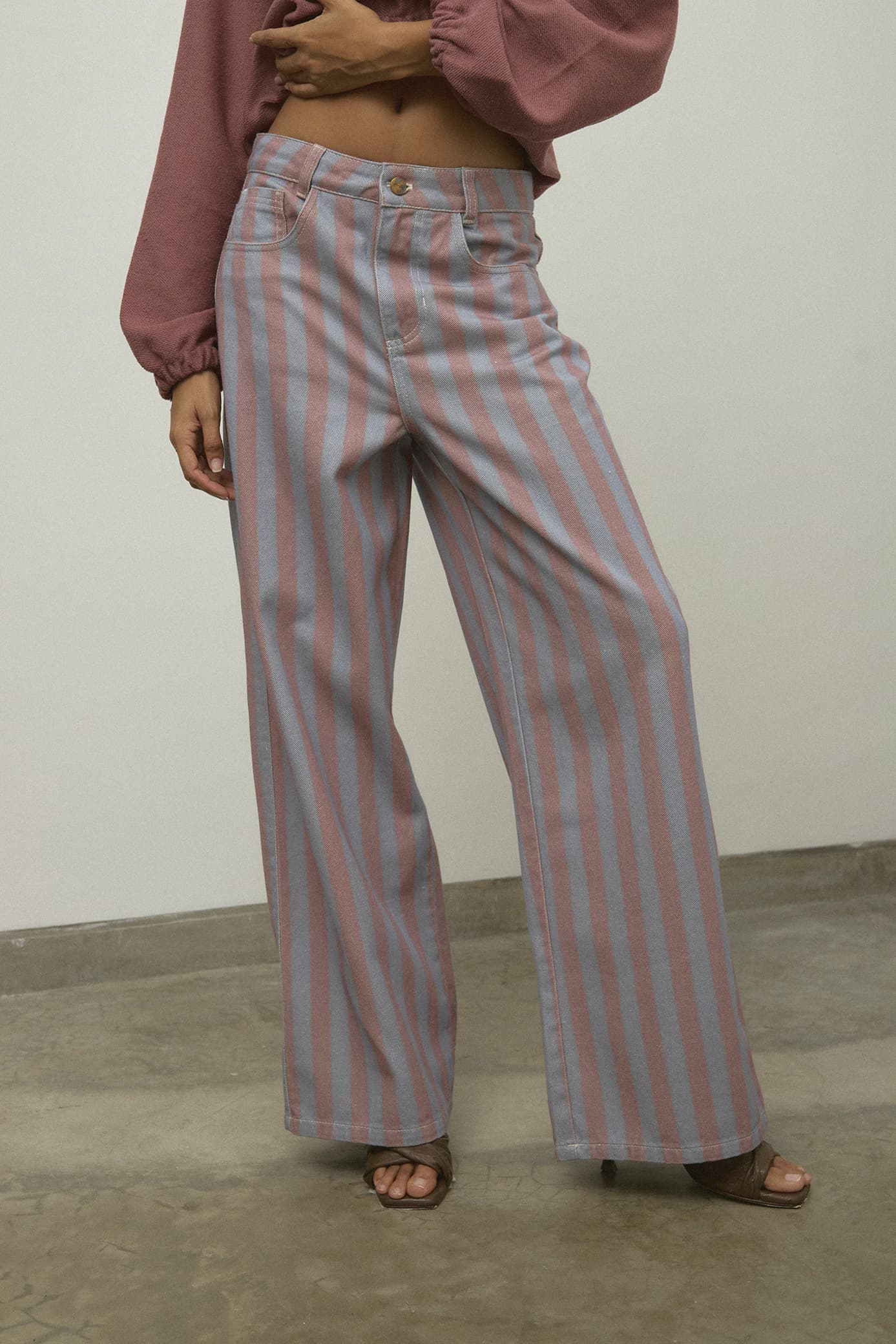 Jean Wide Rosa Cielo - imagen 2