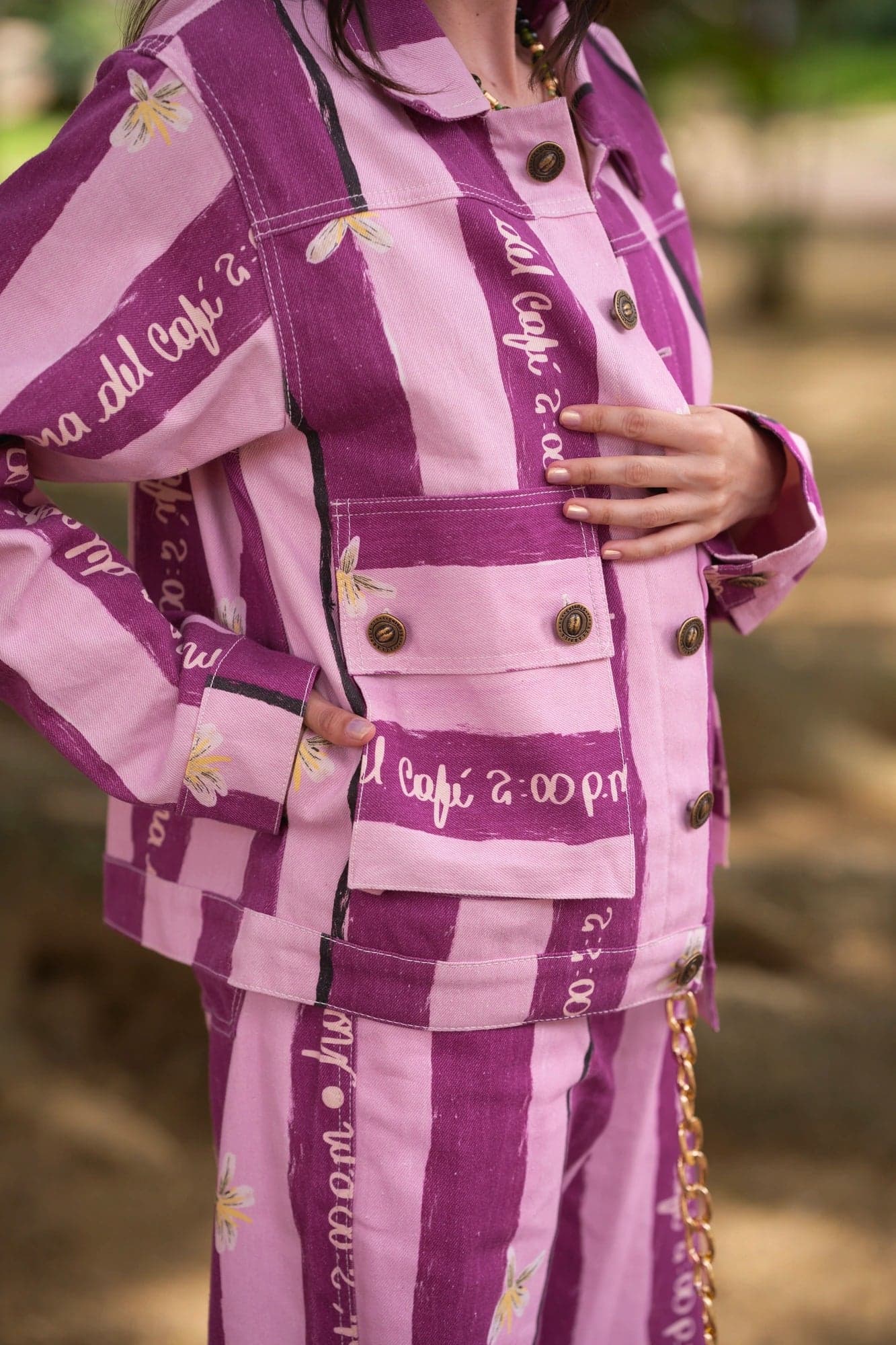 Chaqueta Denim Sabor a Flor - imagen 4