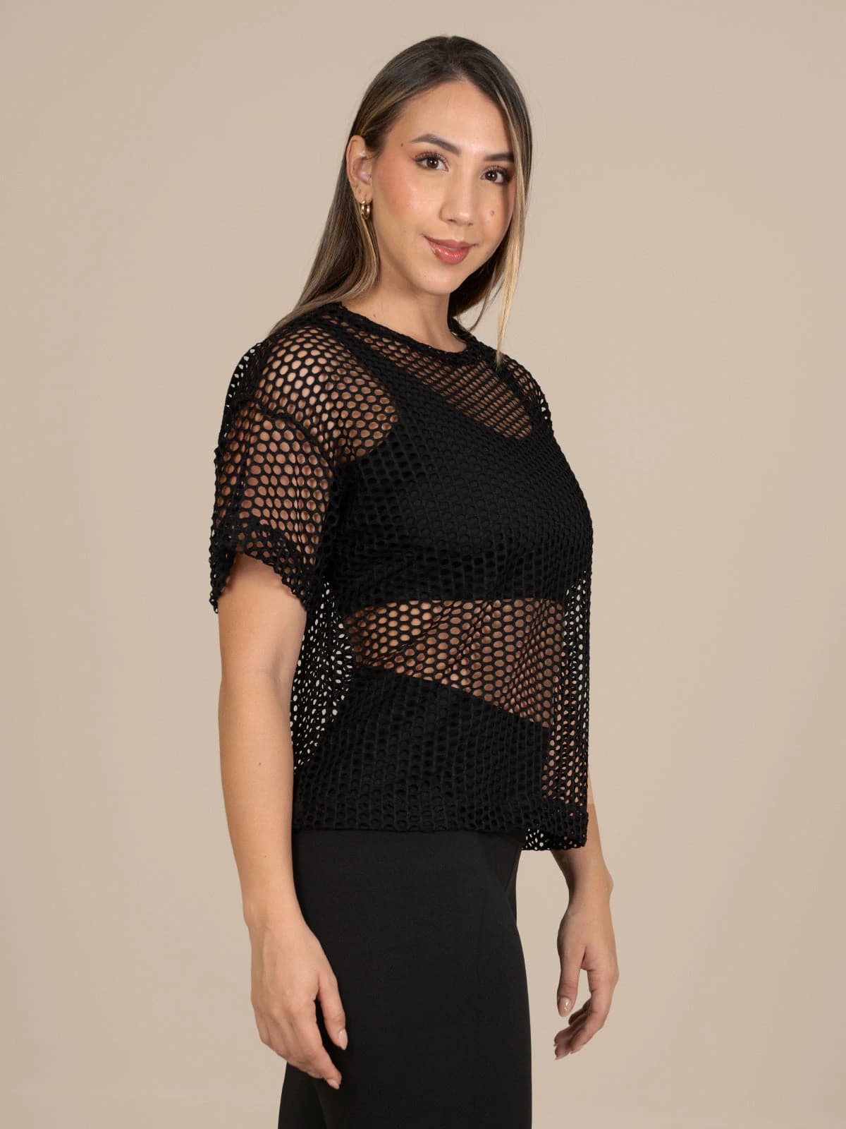 Camiseta tulum malla negra - imagen 3