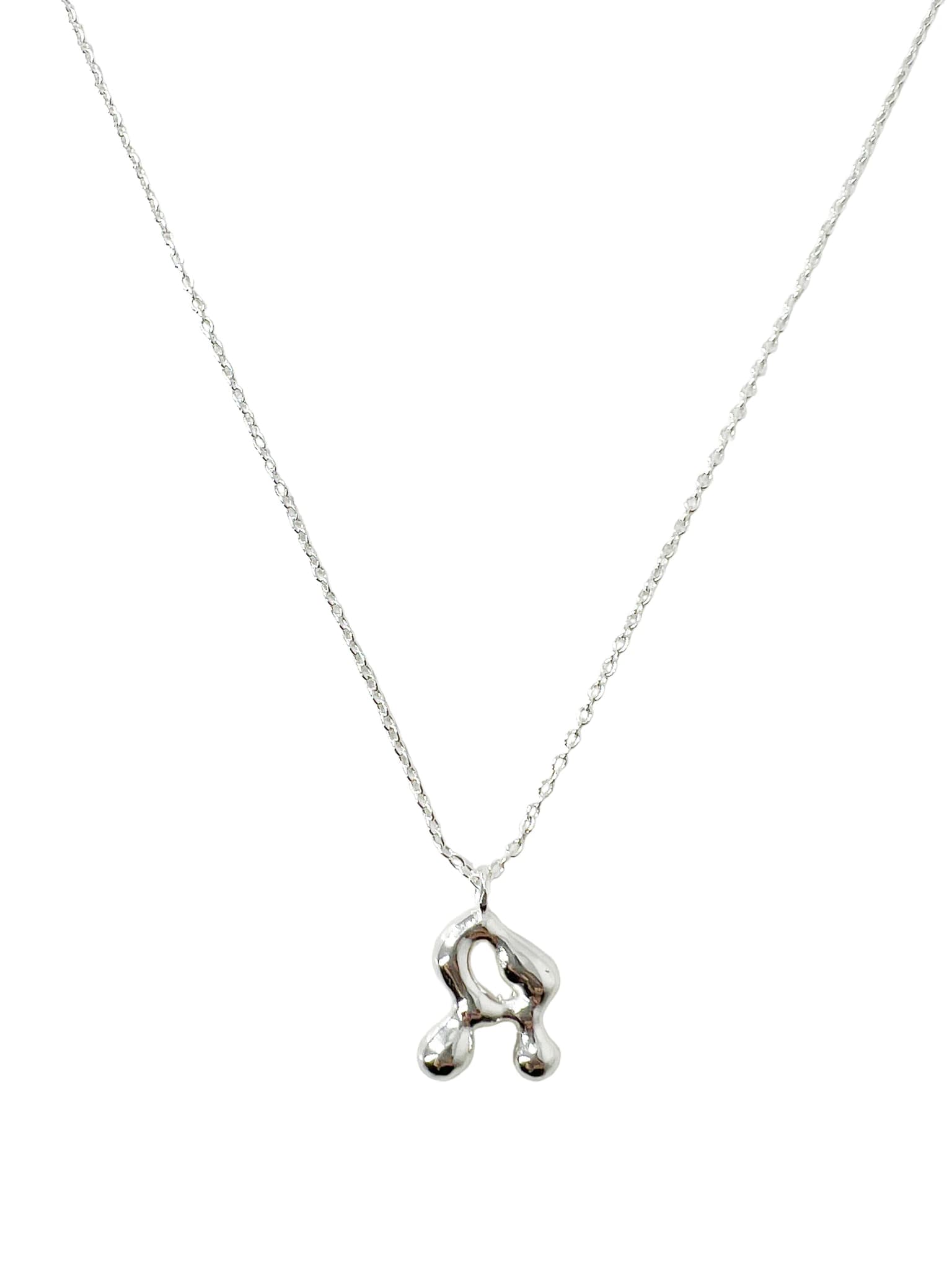 cadena letra cosmic water silver - imagen 21