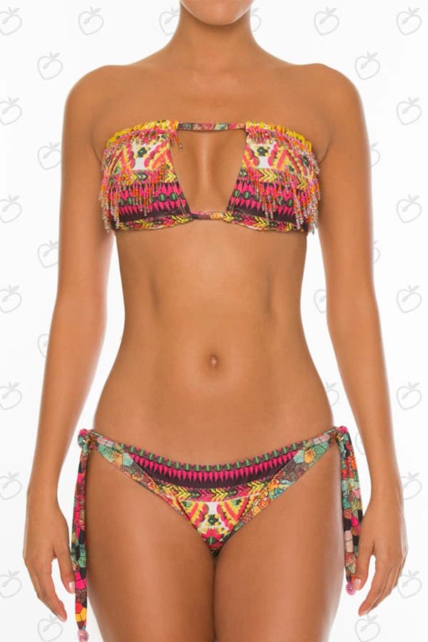 Azteca Halter Bikini Set - imagen 1
