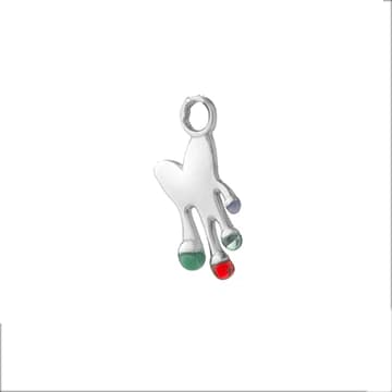 Heal Heart Glass Earring / Ear Cuff / Chain - imagen 4