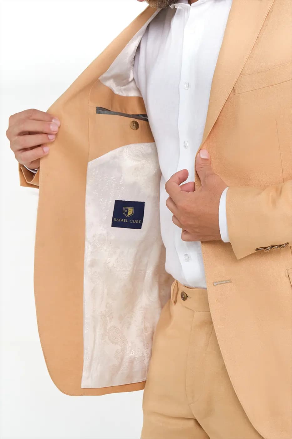 Traje Slim Fit 100% Lino Nuez - imagen 4